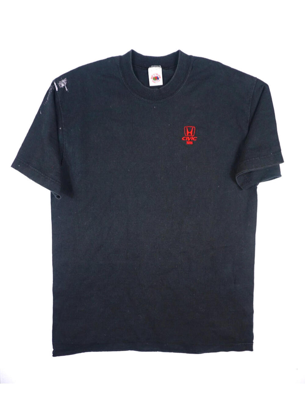 Vintage Honda Civic T Shirt XL Mens 90s Retro Car Graphic Logo Tee Black Japan